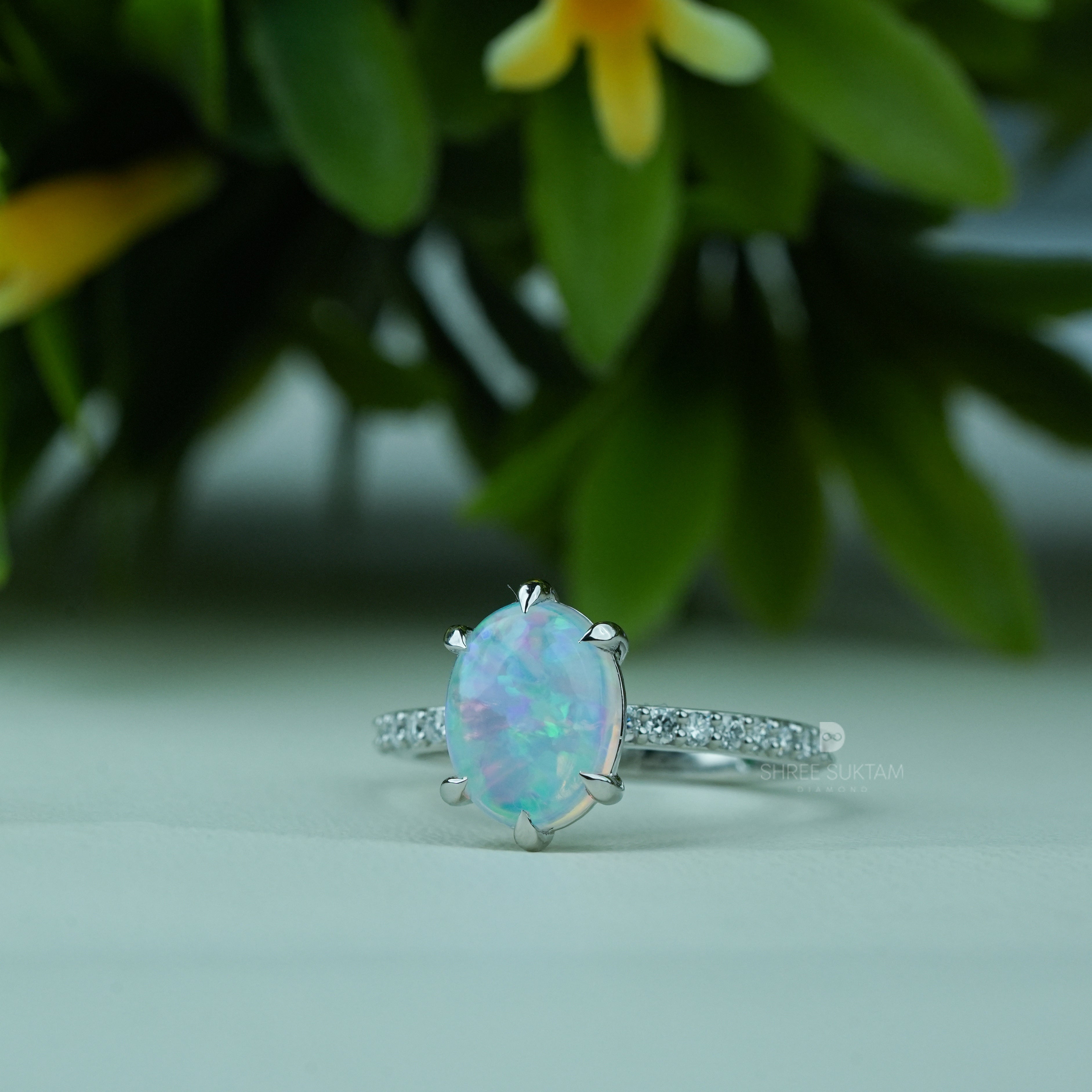 Opal engagement ring, oval opal ring, sterling silver opal ring, October birthstone jewelry, opal promise ring, gemstone engagement ring, opal bridal ring, opal anniversary ring, natural opal ring, dainty opal ring, white fire opal ring, opal wedding jewelry, opal solitaire ring, opal gemstone jewelry, opal statement ring, opal fine jewelry, oval stone opal ring, women’s opal jewelry, unique opal ring, opal diamond band ring, handmade opal jewelry