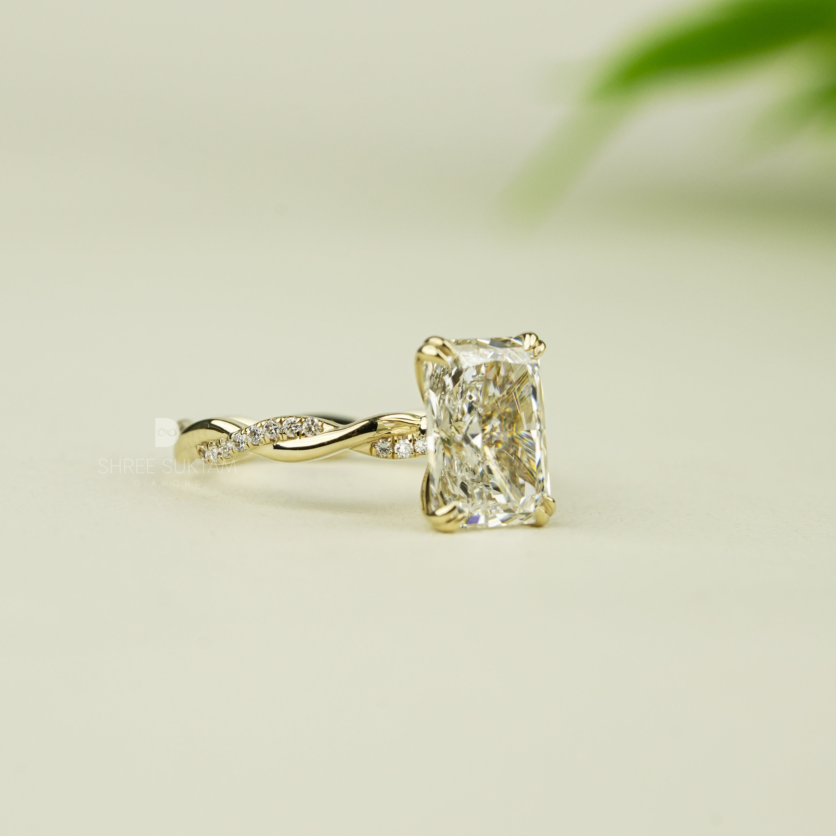 radiant cut diamond ring, yellow gold twisted band, solitaire engagement ring, luxury bridal jewelry, handcrafted diamond ring, custom gold engagement ring, ethical conflict-free diamond ring, promise ring for her, modern engagement ring, classic gold ring with diamond, handmade bridal ring, fine jewelry for women, wedding proposal ring, anniversary gift ring, solitaire diamond gold ring, twisted band engagement ring, elegant wedding ring, unique engagement rings, dainty gold ring 2025 Trending Ring western