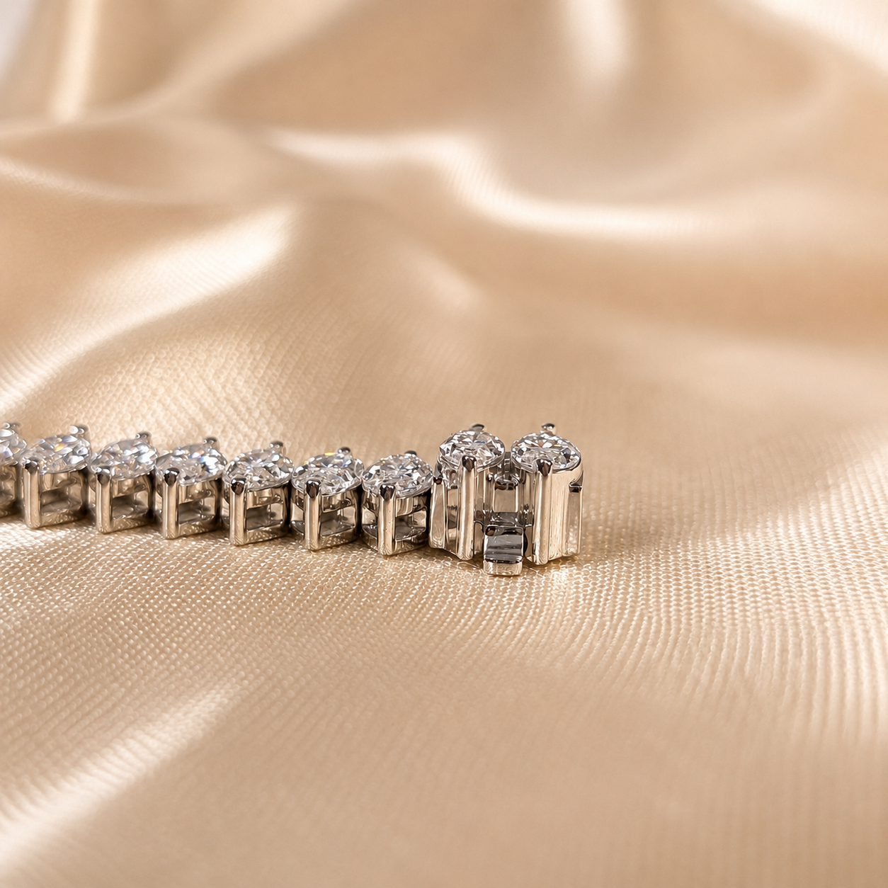 Marquise Lab Grown Diamond Tennis Bracelet White Gold Diamond Bracelet Minimalist Bracelet Luxury Bridal Handmade Jewelry Anniversary Gift
